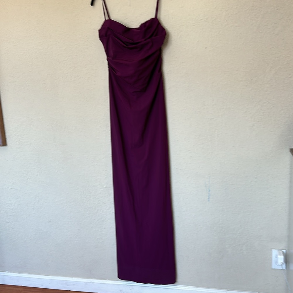 HOUSE OF CB S D-DD 'Lani' Merlot Corset Maxi Dress NWOT size S - Picture 9 of 15